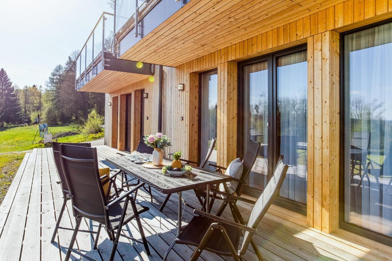 Apartmány Karlovy Dvory Horní Planá Esterno foto